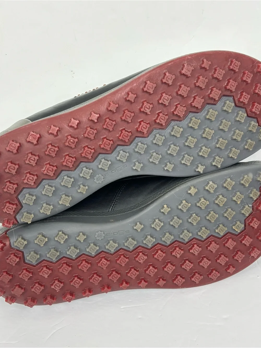 ECCO Biom Hybrid 2 Hydromax 46 Yak Black Leather Spikeless Golf Shoe Mens 12